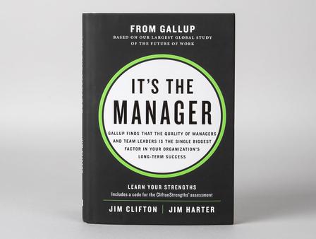 Titelseite von „It's the Manager“.